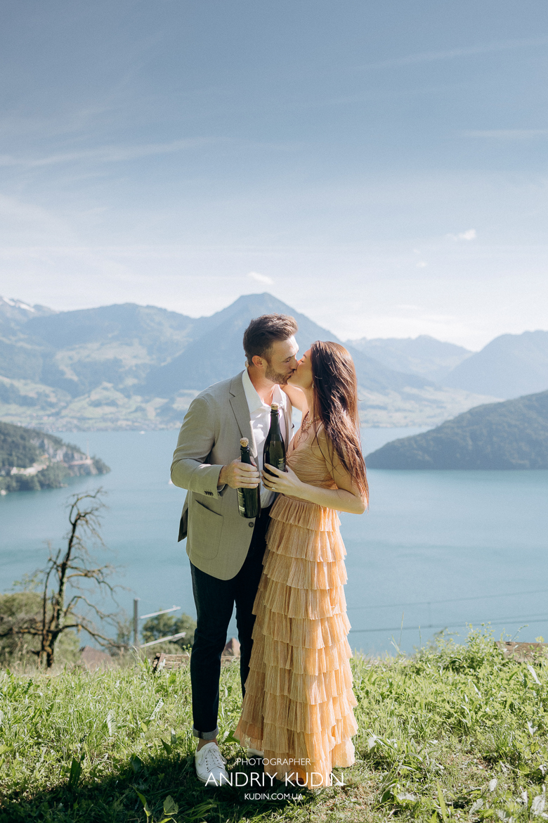 Proposal photoshoot in Switzerland. PHOTOGRAPHER ANDRIY KUDIN 