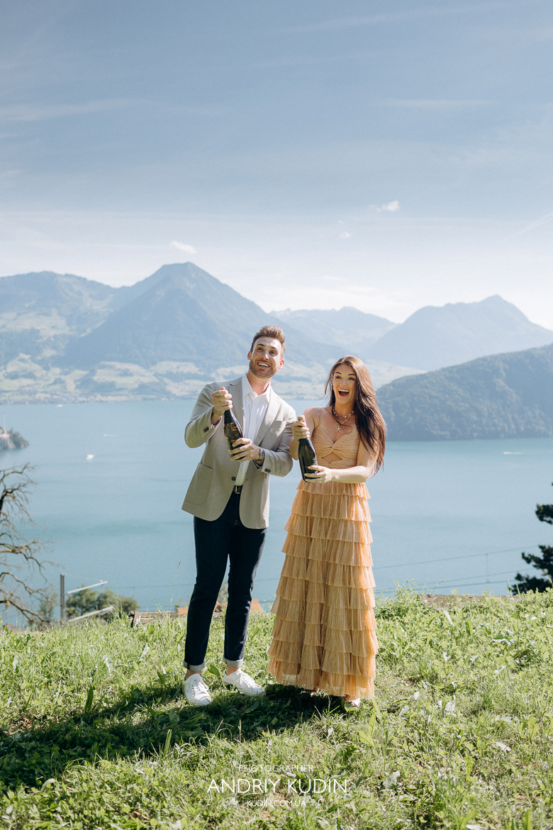 Proposal photoshoot in Switzerland. PHOTOGRAPHER ANDRIY KUDIN 