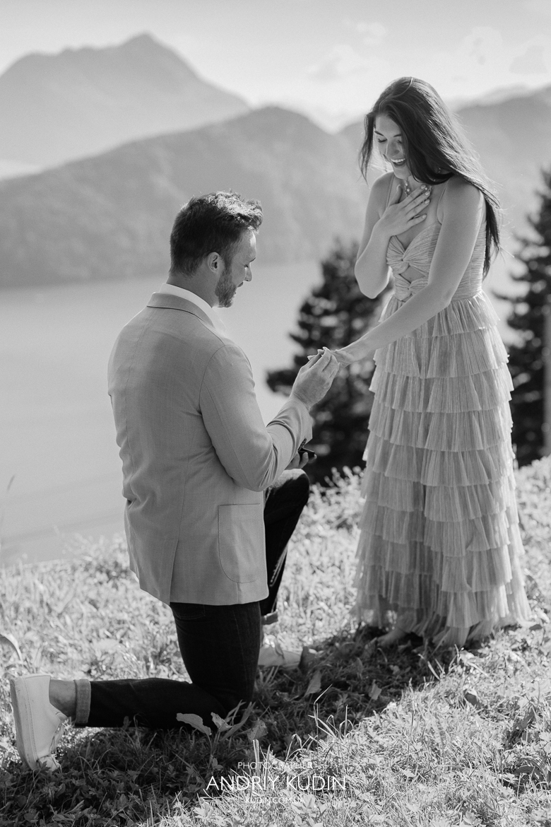 Proposal photoshoot in Switzerland. PHOTOGRAPHER ANDRIY KUDIN 