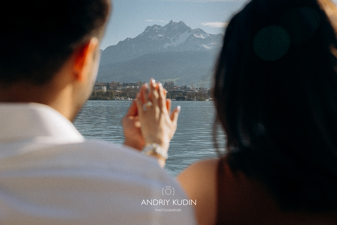 Proposal & engagement photographer in Lucerne