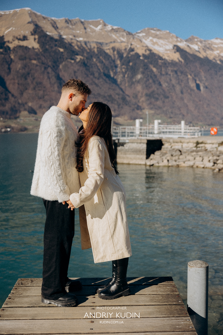 Marriage proposal in Iseltwald, romantic marriage proposal Iseltwald Switzerland, Iseltwald proposal photography services, best marriage proposal spots in Iseltwald, Iseltwald Switzerland engagement photoshoot