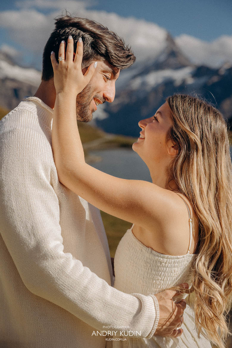 proposal in Interlaken, Iseltwald, Grindelwald, Lauterbrunnen, Wengen, Jungfraujoch and Zermatt