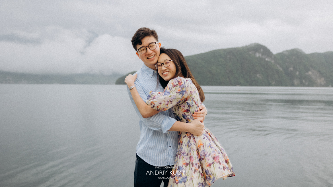 Marriage Proposal at Lake Luzern