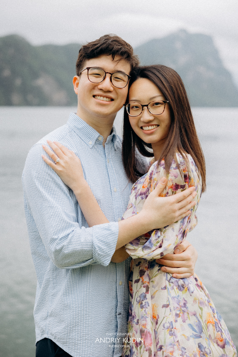 Marriage Proposal at Lake Luzern