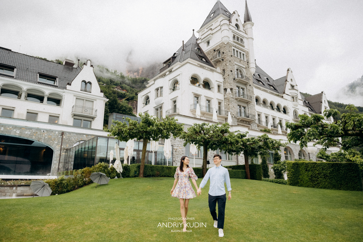 Unforgettable Proposal Photography Switzerland: Propose in Park Hotel Viznau