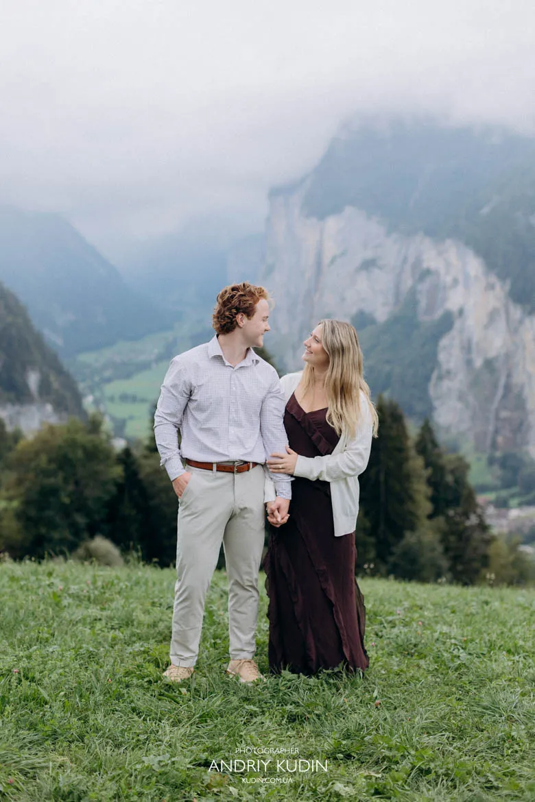 Lauterbrunnen valley proposal, Photographer Andrii Kudin