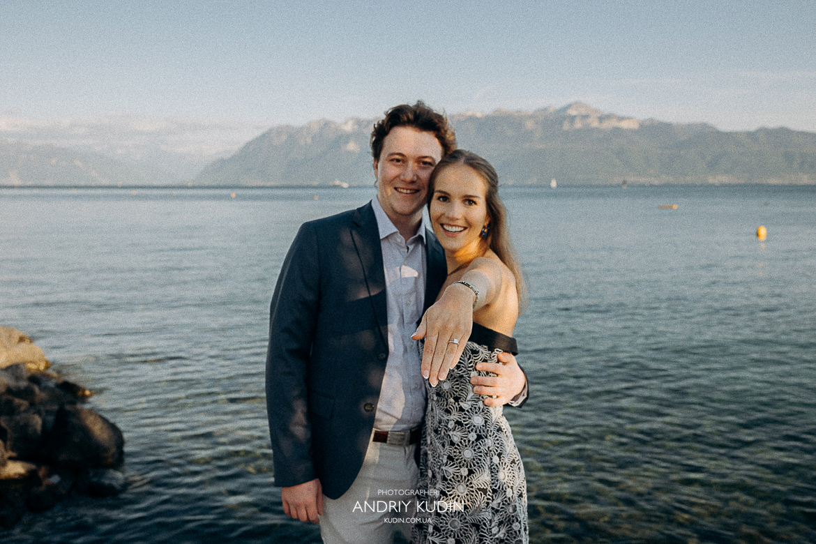 Romantic Marriage Proposal in Lausanne