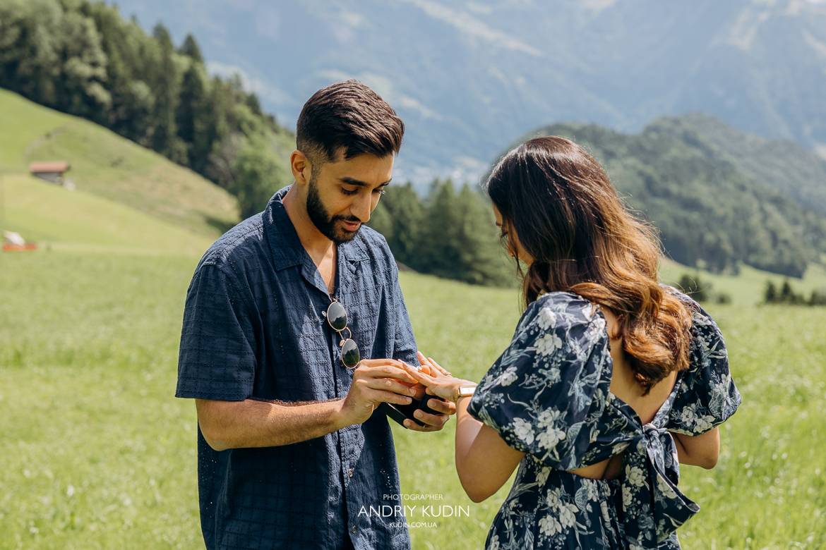 Marriage Proposal in Luzern