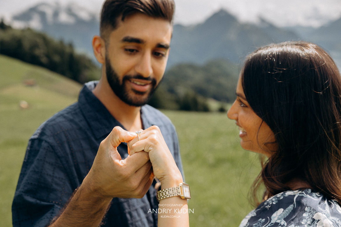 Marriage Proposal in Luzern