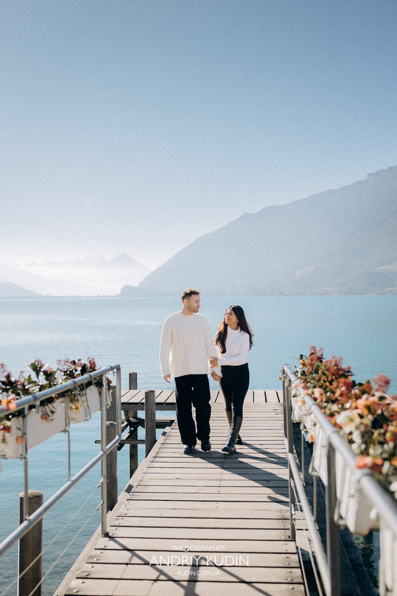 Surprise Marriage proposal in Iseltwald, Iseltwald proposal photography services, Iseltwald Switzerland engagement photoshoot, best marriage proposal spots in marriage proposal in Interlaken, romantic proposal in Interlaken