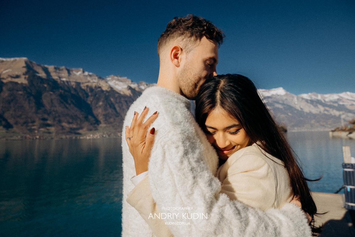 Surprise Marriage proposal in Iseltwald, Iseltwald proposal photography services, Iseltwald Switzerland engagement photoshoot, best marriage proposal spots in marriage proposal in Interlaken, romantic proposal in Interlaken