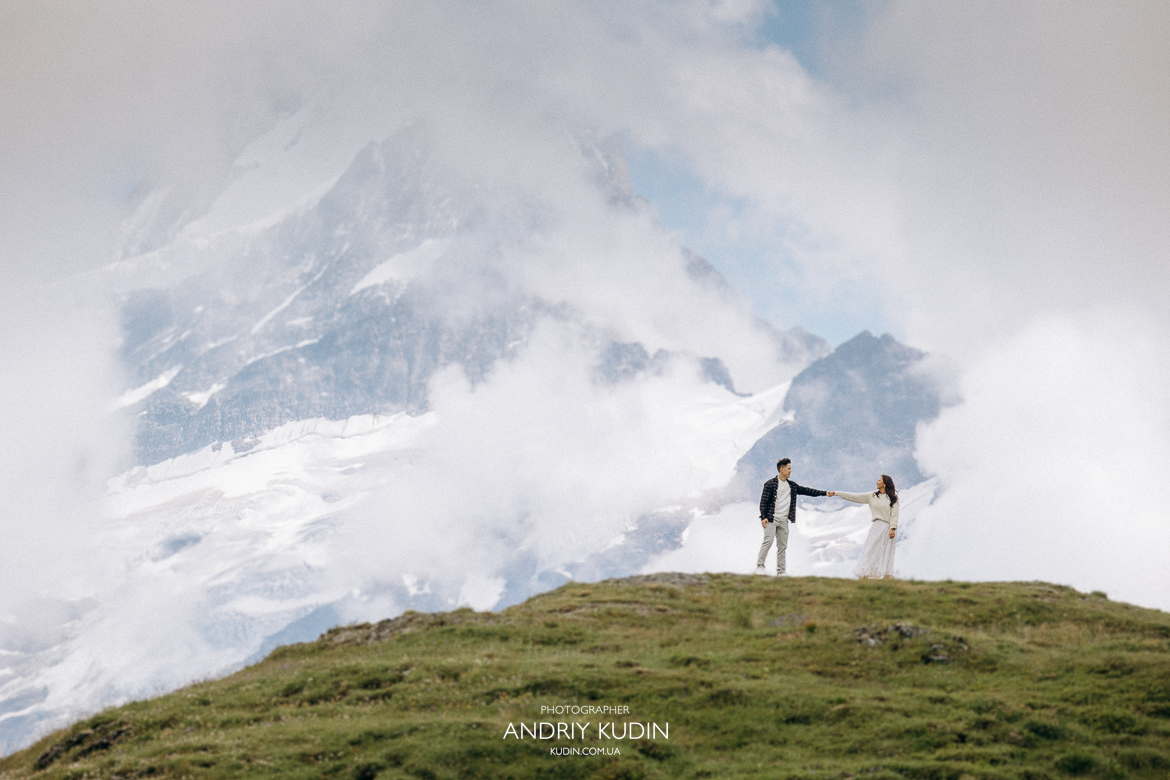 Marriage Proposal in Grindelwald, Marriage Proposal in First, Bachalpsee Lake, Marriage Proposal in Switzerland, Unforgettable marriage proposal in Grindelwald’s mountains