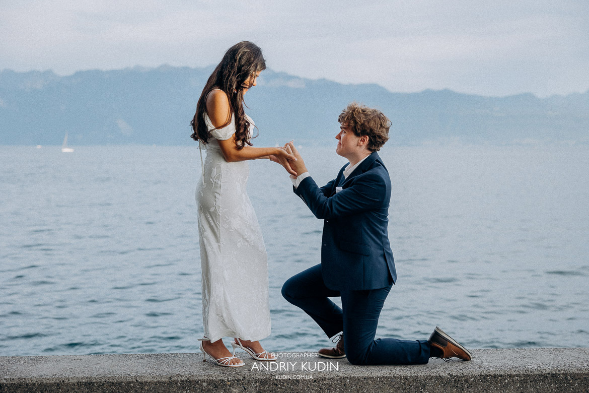 Proposal in Zurich, Switzerland – A Love Story by the Lake