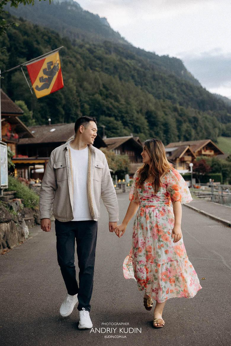 propose in switzerland, best place for proposal in switzerland, proposal in Iseltwald