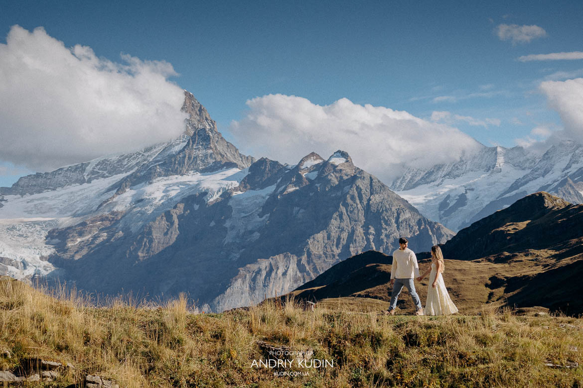 Bachalpsee Lake engagement, Marriage Proposal in Grindelwald.