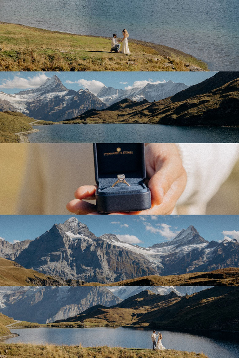 proposal on Grindelwald, Lauterbrunnen, Wengen, Jungfraujoch and Zermatt