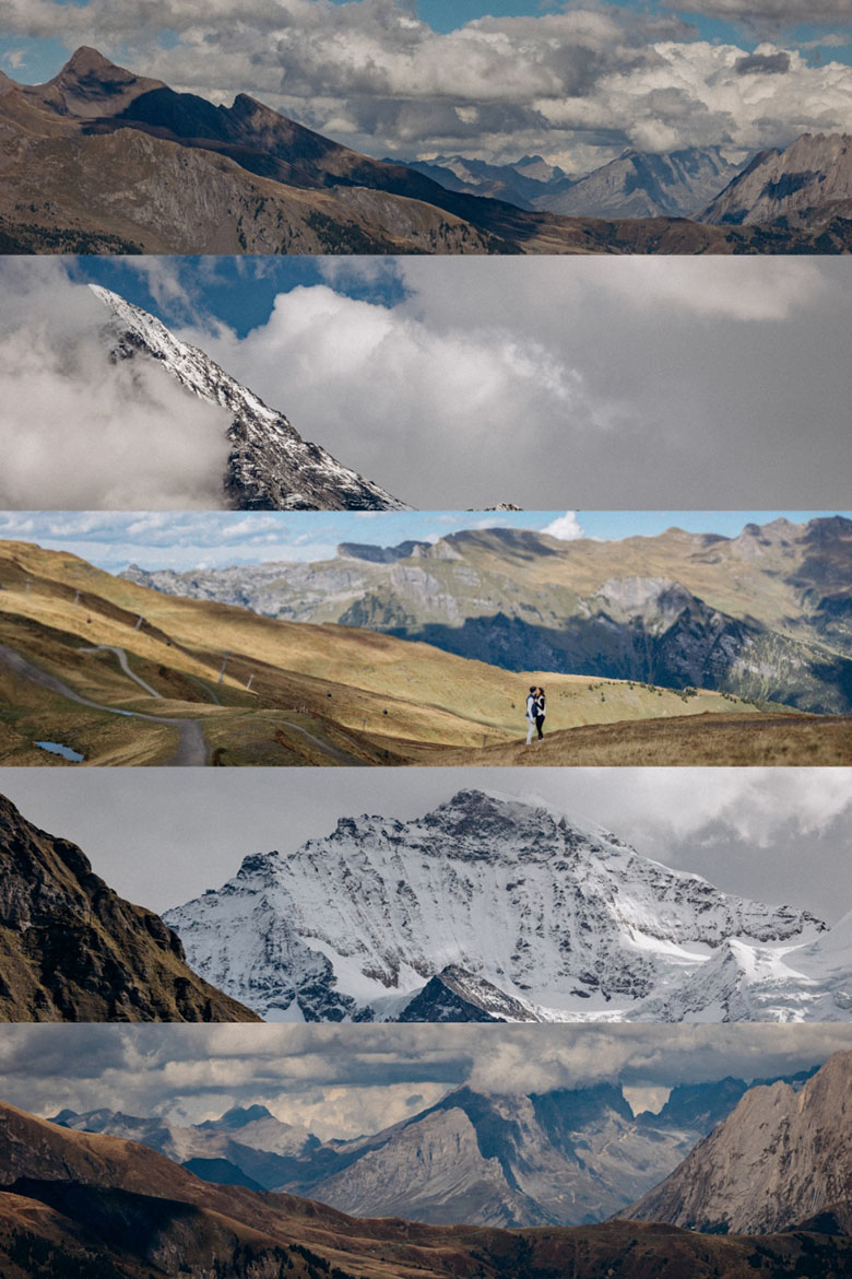 proposal on Grindelwald, Lauterbrunnen, Wengen, Jungfraujoch and Zermatt