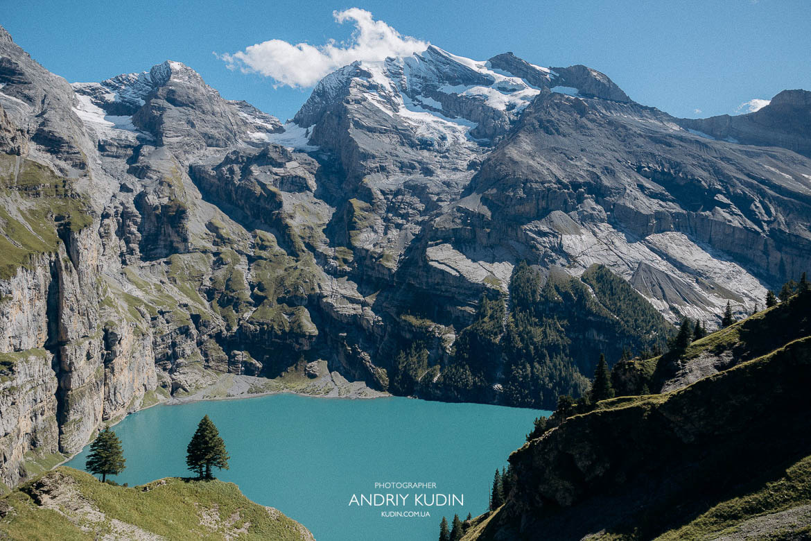 Proposal Photography at Lake Oeschinen, Switzerland.