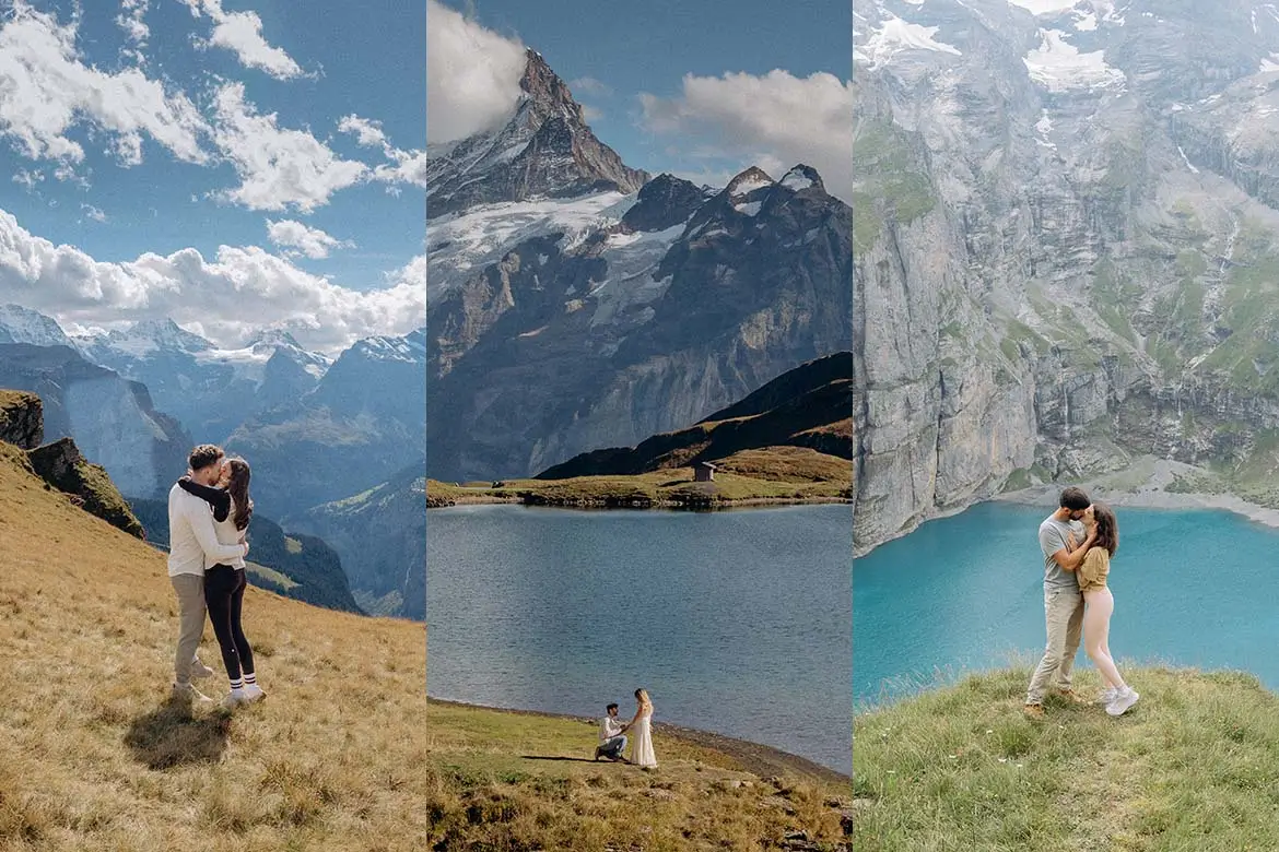 Destination proposal photography in Switzerland mountains Destination proposal photography in Switzerland mountains, My Top 3 Dream Locations for a Marriage Proposal in the Swiss Alps