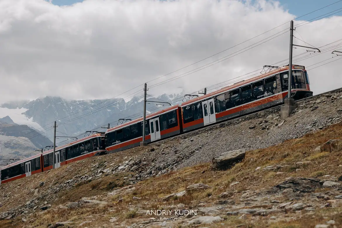 Proposal in Switzerland on Gornergrat railway viewpoint