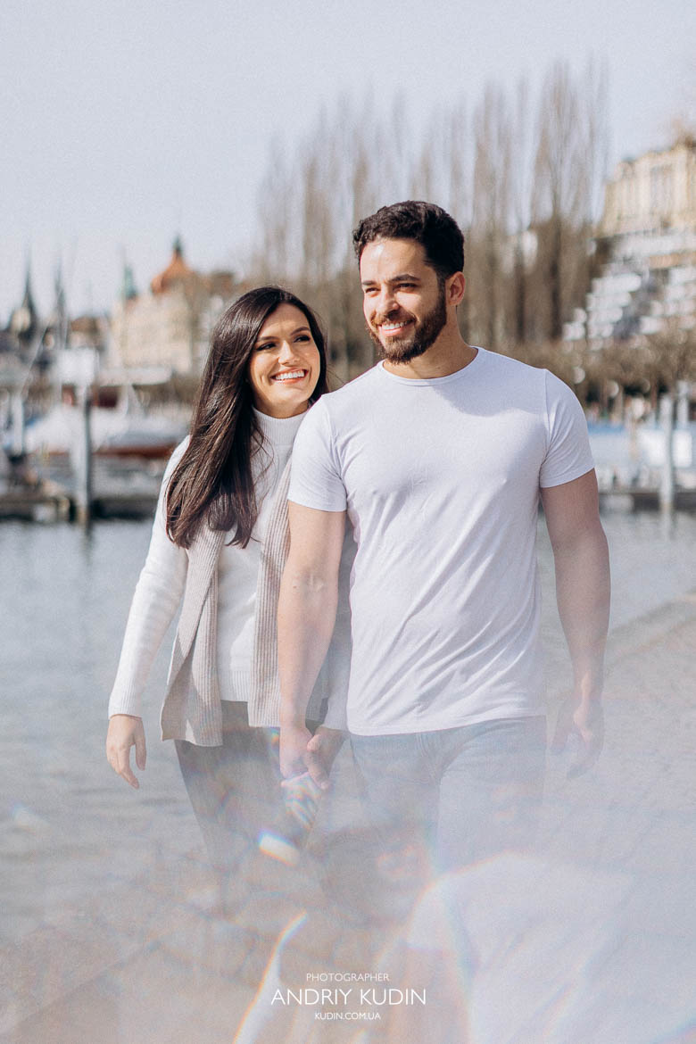 Emotional engagement session and proposal in Luzern