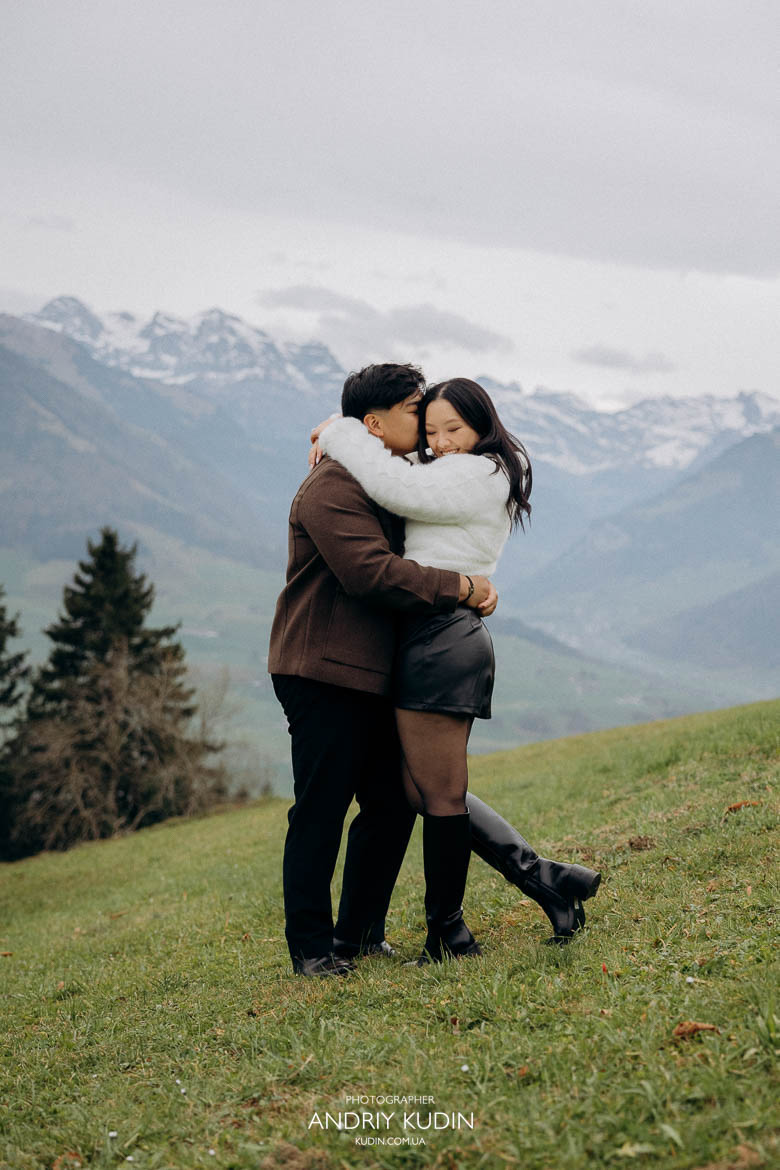 switzerland proposal spots at lake lucerne with scenic views, lucerne proposal captured by professional photographer