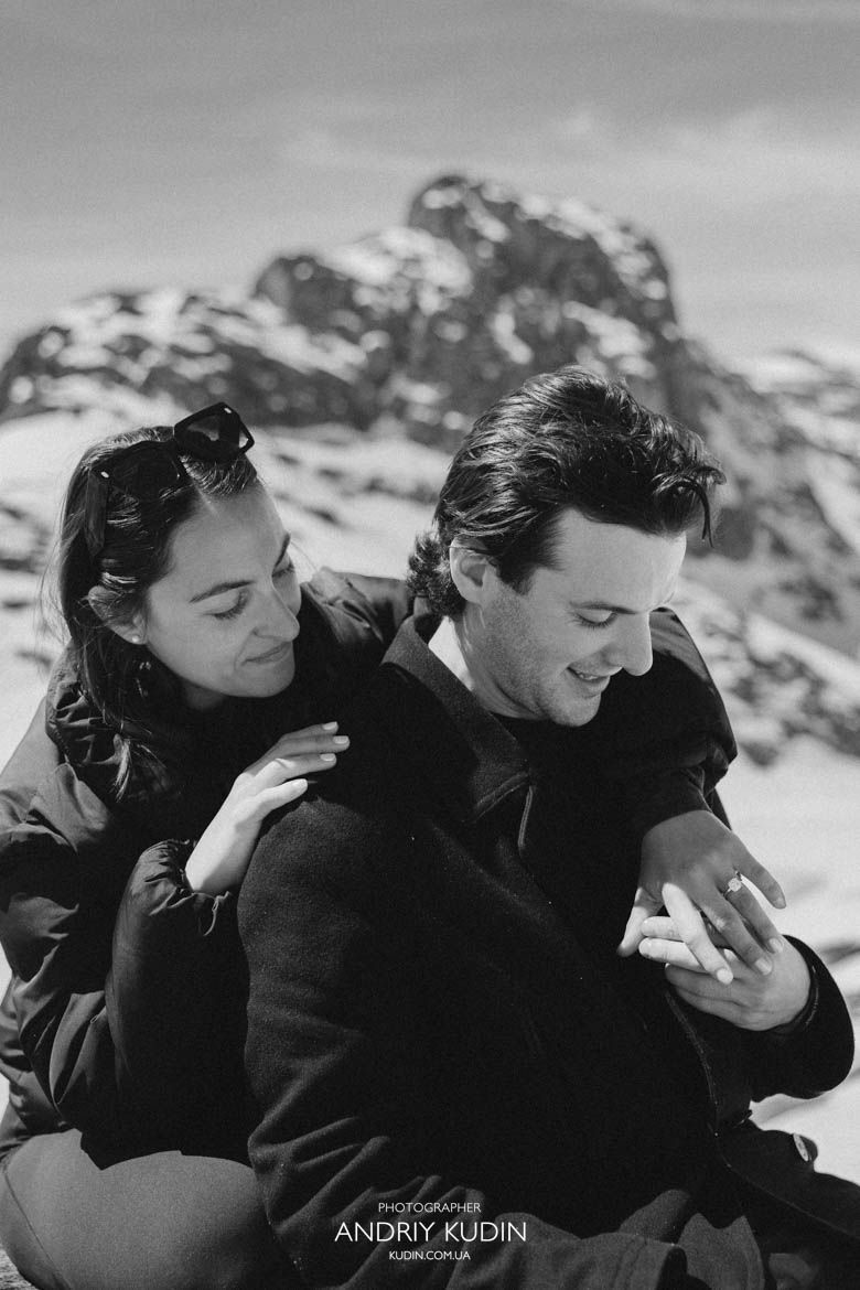 proposal switzerland cinematic mountain, proposal switzerland ring moment close up
