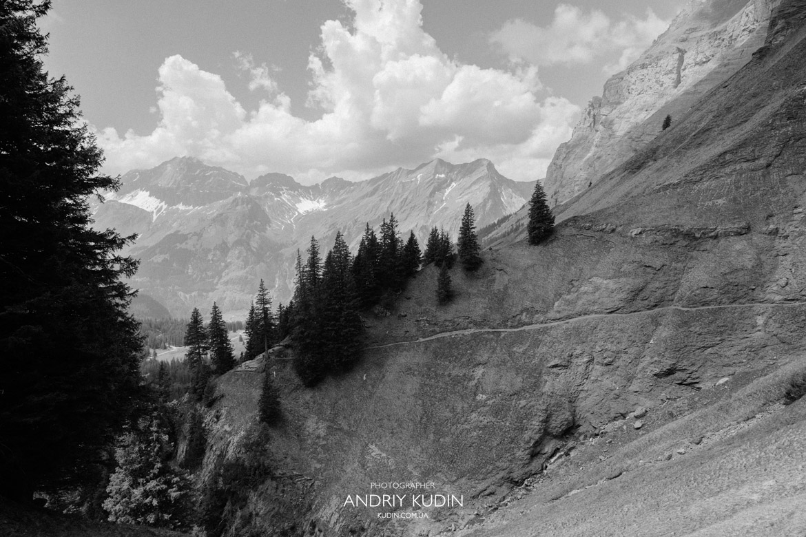 Best places to propose in Switzerland at a secluded spot near Oeschinen Lake.