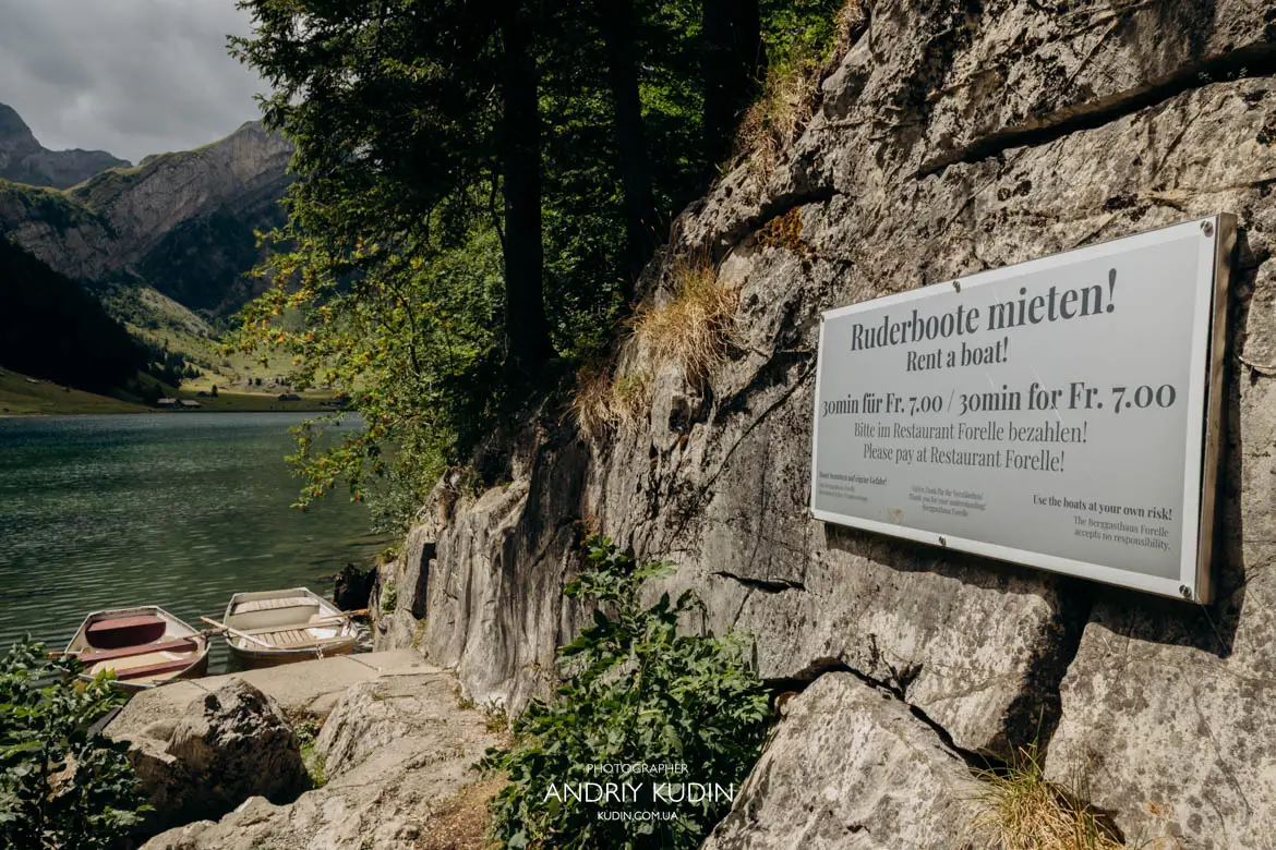 Rowboat Rentals on Seealpsee (Prices & Info)