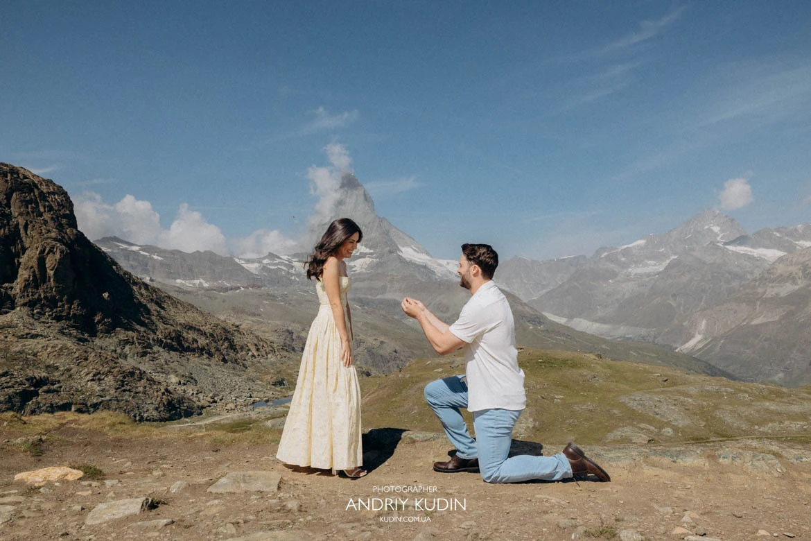 Proposal at Gornergrat & Riffelalp, Matterhorn