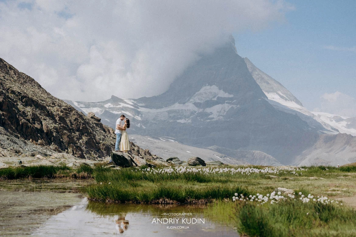 Riffelsee Lake , Zermatt Proposal
